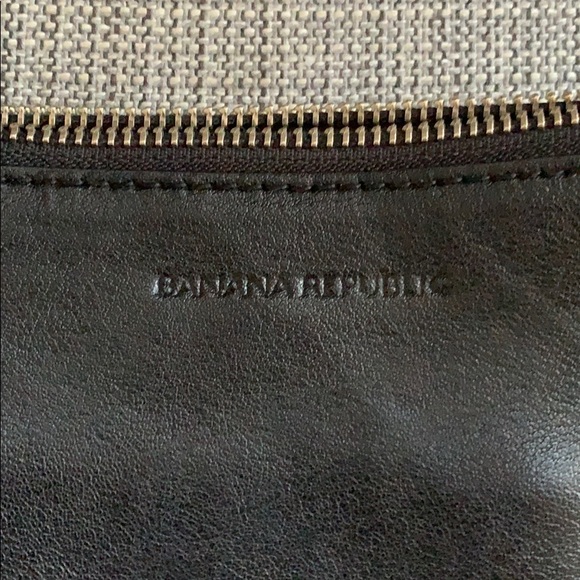 Banana Republic black leather purse - Picture 2 of 7